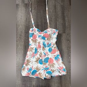 VINTAGE Pineapple 🍍 Novelty Romper/Playsuit